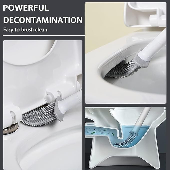 MARUTIWARE Silicone Toilet Brush, Drip-Proof, No Scratch, Recyclable - Image 5