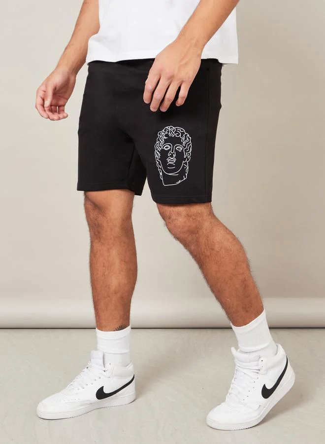 Placement Logo Regular Fit Shorts
