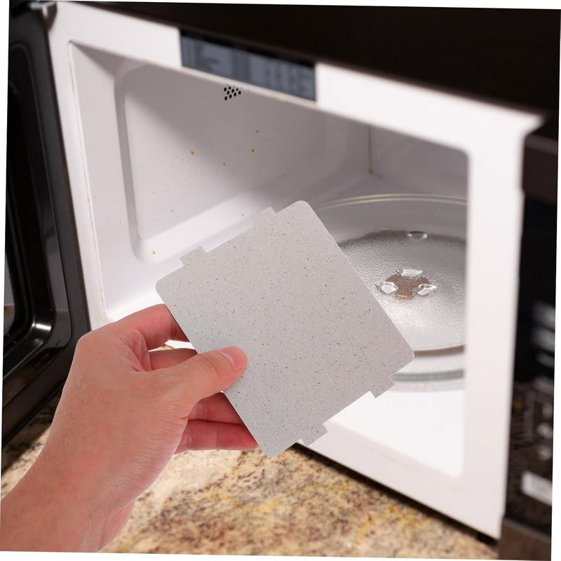 Vosarea 10 Pcs Mica Insulation for Microwave Oven Parts Waveguide Covers Heat Insulation Accessory Fit for Kitchen and Home Appliances - Image 4
