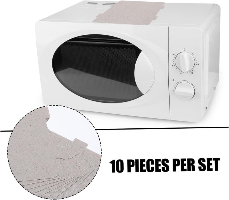 Vosarea 10 Pcs Mica Insulation for Microwave Oven Parts Waveguide Covers Heat Insulation Accessory Fit for Kitchen and Home Appliances - Image 5