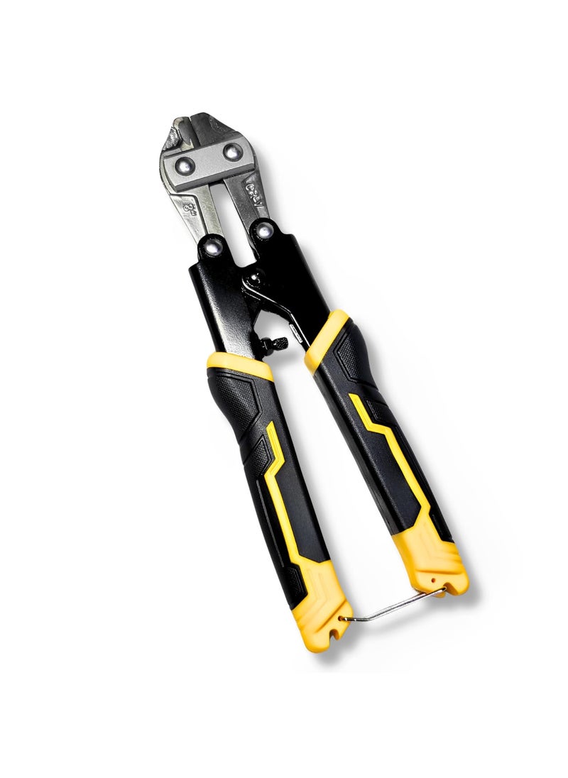 ziodic ZIODIC 8inch210mm Mini Bolt Cutter CRV Small Bolt Cable Cutters with Comfortable Grip Perfect for Cutting Wires Bolts Cables Steel Bars Chain Link etc  - Image 1