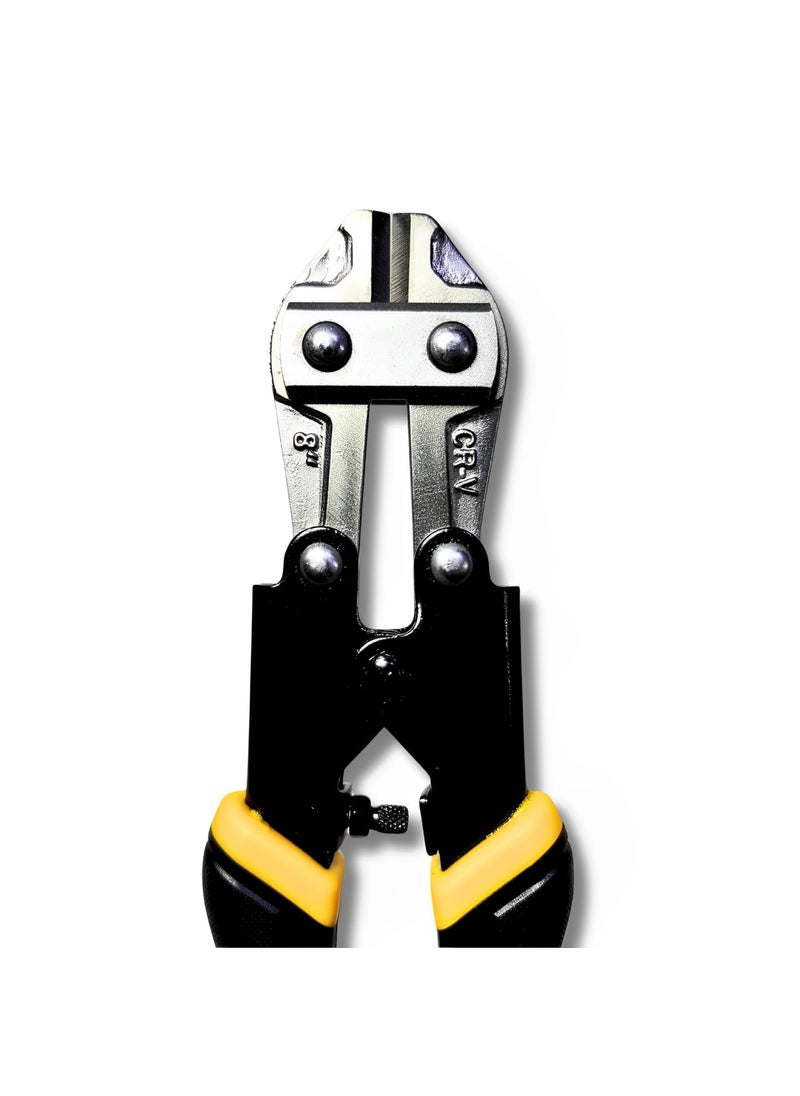 ziodic ZIODIC 8inch210mm Mini Bolt Cutter CRV Small Bolt Cable Cutters with Comfortable Grip Perfect for Cutting Wires Bolts Cables Steel Bars Chain Link etc  - Image 5