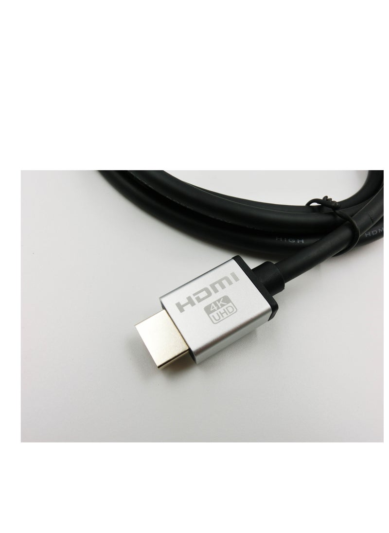Kuwes - KUWES HDMI 2.0 4K @ 60Hz M to M PVC High-Speed HDMI Cable with 24K Gold Plated Connector and Ethernet 5M - Image 1
