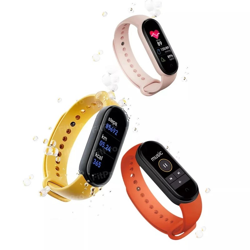 Y&D M6 Fitness Tracker Smart Bracelet Watch Band for Sports, Replacement Strap Compatible with Android iOS - Image 3