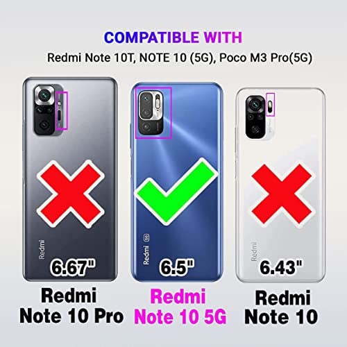 LIRAMARK Silicone Soft Back Cover Case for Redmi Note 10T 5G, Poco M3 Pro 5G (Silicone Black) - Image 2