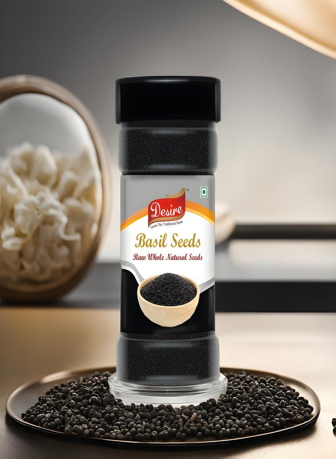 Desire Basil Seeds 250 Gram |Tukmaria Seeds | Sabja Seeds | Seeds for Eating. - Image 5