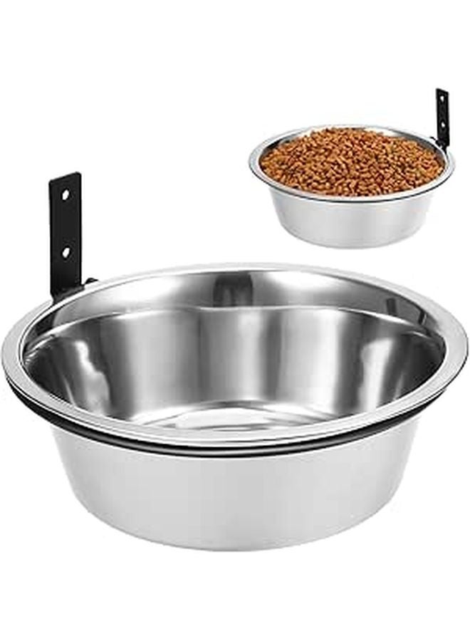 Wall Mounted Elevated Dog Bowl 8 Inch Wear Resistant Pet Food And Water Basin - Image 1