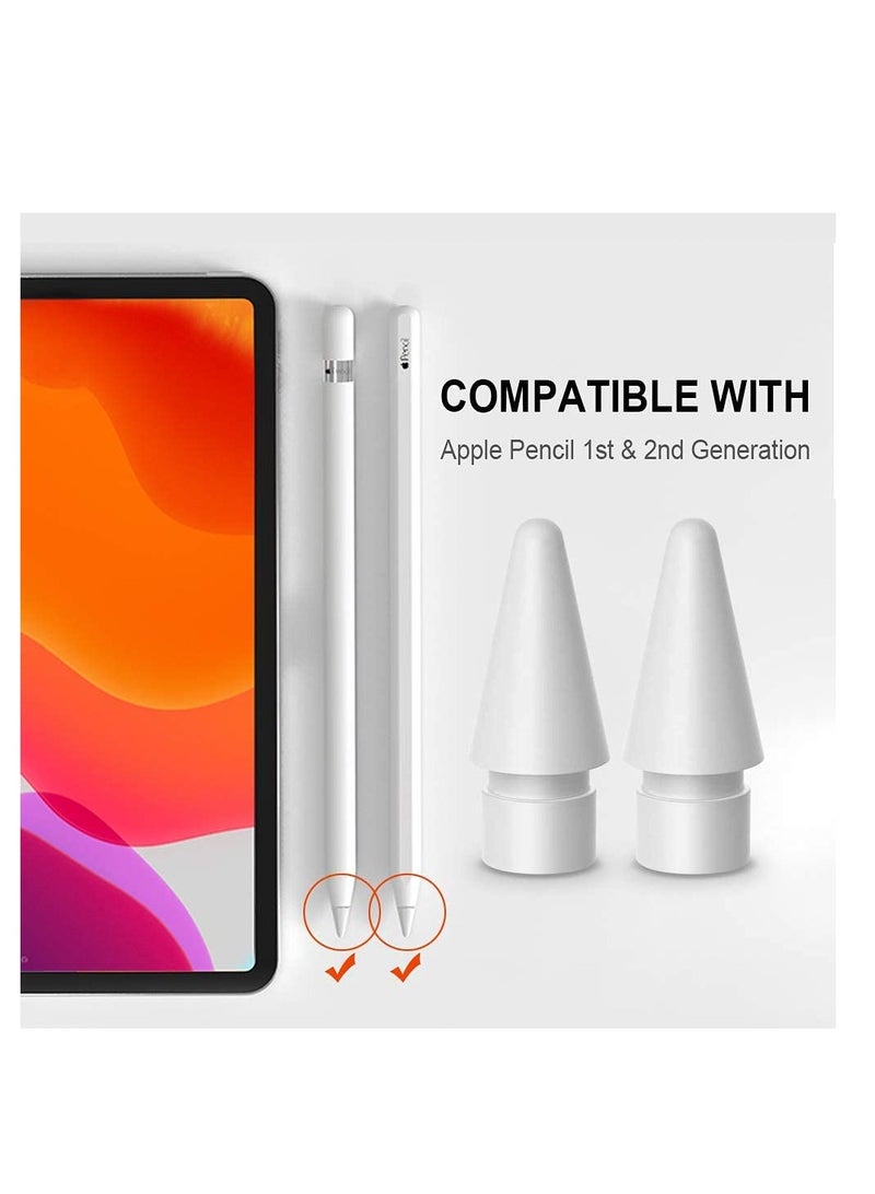 Excefore Replacement Tips Compatible with Apple Pencil 2 Gen iPad Pro Pencil Apple Pencil iPencil Nib for Apple iPad Pencil 1 st/Pencil 2 Gen White 2 Pack - Image 5