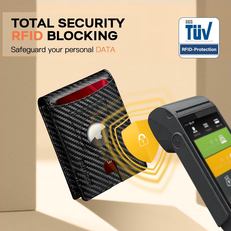 RUNBOX Wallet for Men - Slim Rfid Leather Bifold 2 ID Window With Gift Box Men's Accessories - Image 4