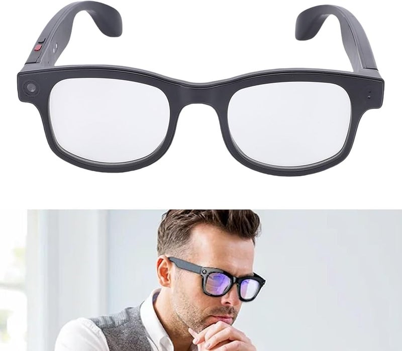Smart Camera Glasses 1080P Video 8MP Camera WiFi Music 270mAh Battery AI Voice Assistant - Image 3