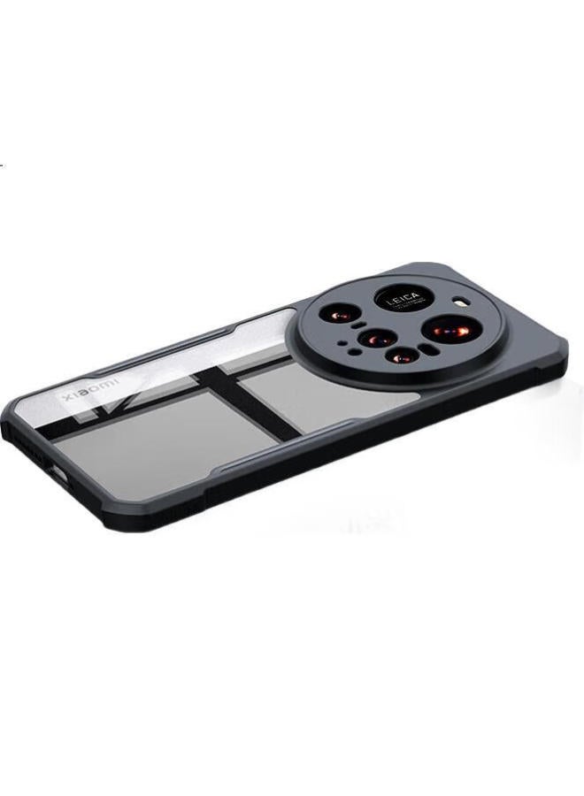 Xundd 360° Rotating Stand Phone Case For Xiaomi 15 Ultra, Xiaomi 15 U Anti-Drop Protective Cover With Magnetic Absorption Lens, Full Coverage Ultra-Thin Transparent Protective Case For Men And Women - Image 1
