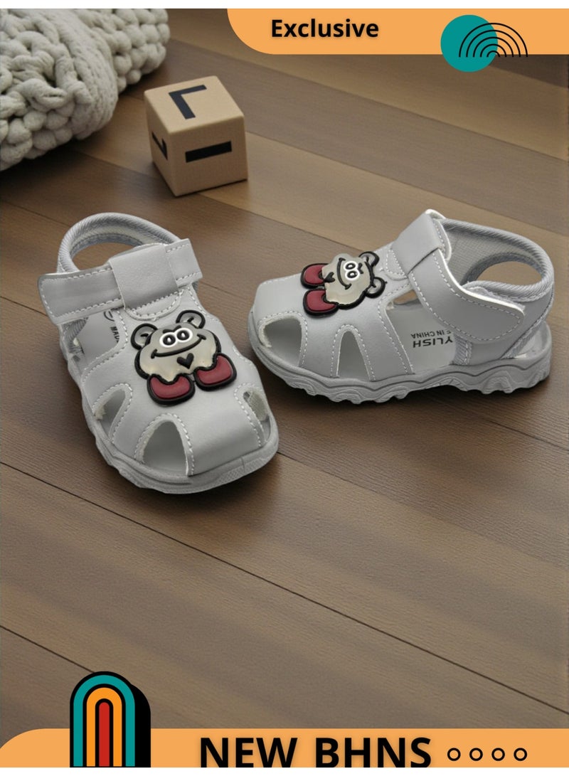 stylish Baby shoes with sound - Baby shoes with sound - Baby sandals with whistle | Sole with whistle, shoes and sandals that make noise for girls and boys, baby girl shoes and comfortable sandal slippers, baby shoes with sound in modern designs and suitable for children's gifts - Image 1