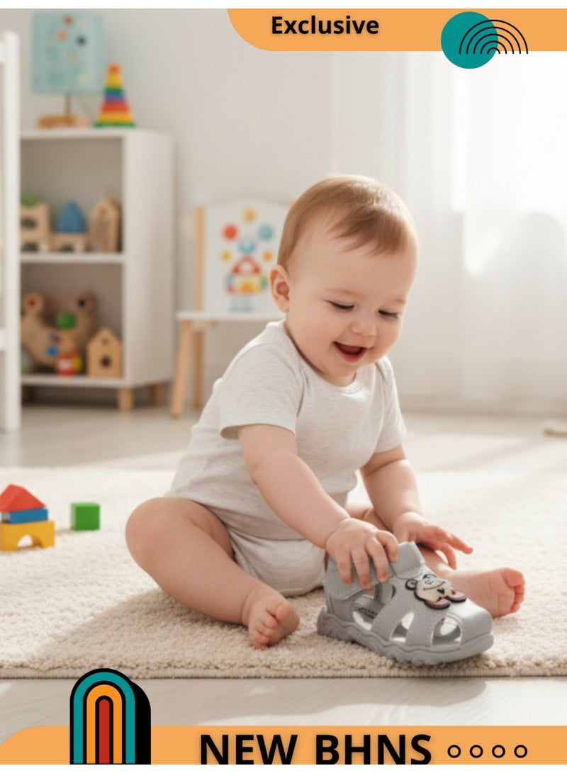 stylish Baby shoes with sound - Baby shoes with sound - Baby sandals with whistle | Sole with whistle, shoes and sandals that make noise for girls and boys, baby girl shoes and comfortable sandal slippers, baby shoes with sound in modern designs and suitable for children's gifts - Image 3