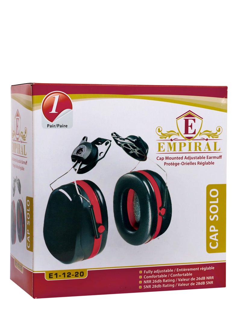 Empiral HD Cap Mounted Stainless Steel Type Earmuff with ABS Body Protective Auditive  - Image 2