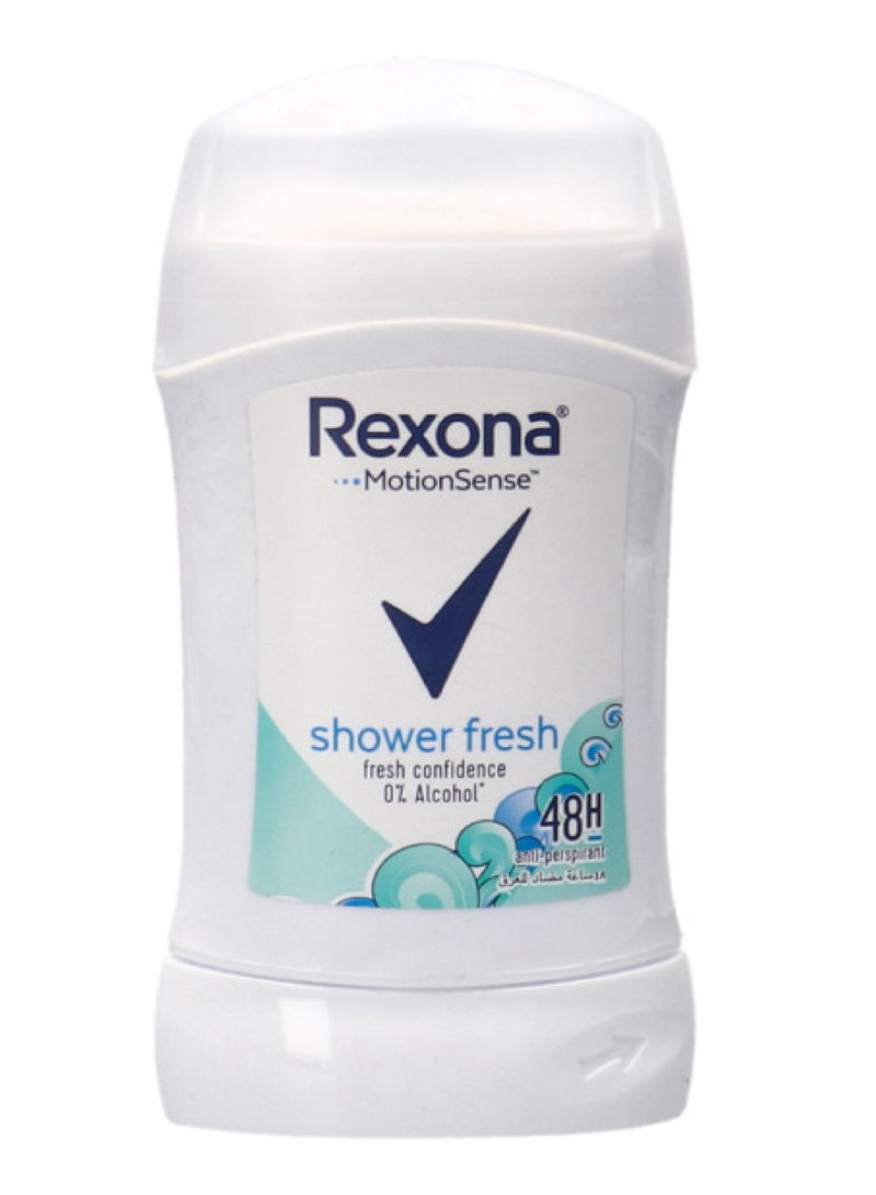 REXONA SHOWER FRESH DEO STICK 40ML 48H