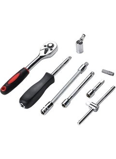 CRENTILA CRENTILA 46 In 1 Pcs Tool Kit Hand Tool Kit Wrench Set Multi Purpose Combination Tool and Socket SetBike Tool Kit Set All Bike Car Tool Kit Set  - Image 2