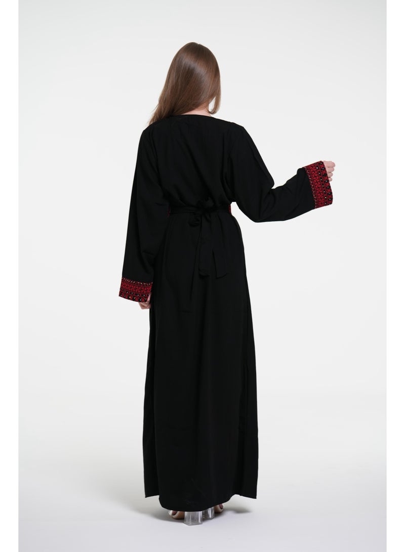 AL BENT AL SHARQIEH women embroidered jalabiya dress - Image 4