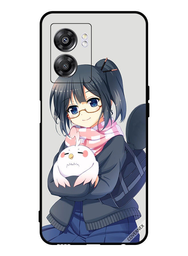 Covernex Protective Case Cover For Oppo A57 Girl Holding Pet - Image 1