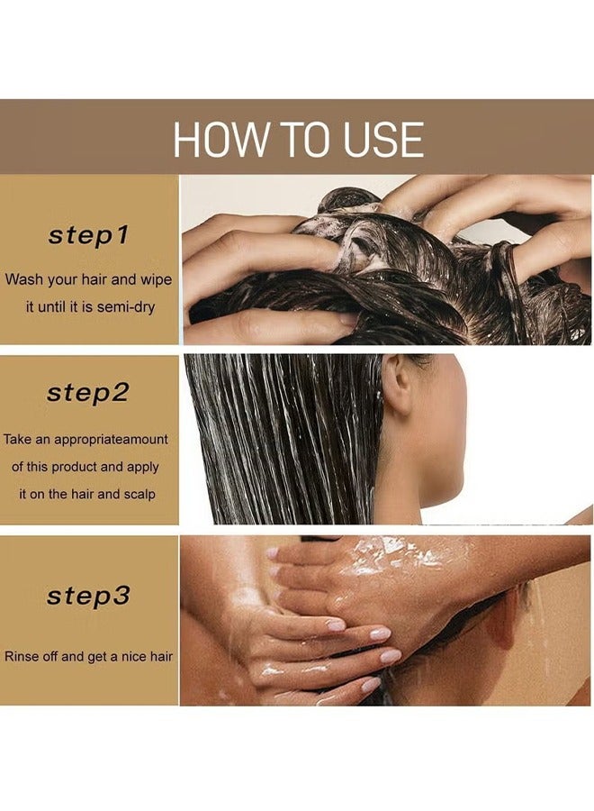 BARUBT Batana Oil for Hair Growth, Natural Organic Hair Conditioner, Repairs Damaged Hair, Leaves Hair Smoother, Natural Hair Growth Oil, Helps with Frizz, for All Hair Types - Image 5