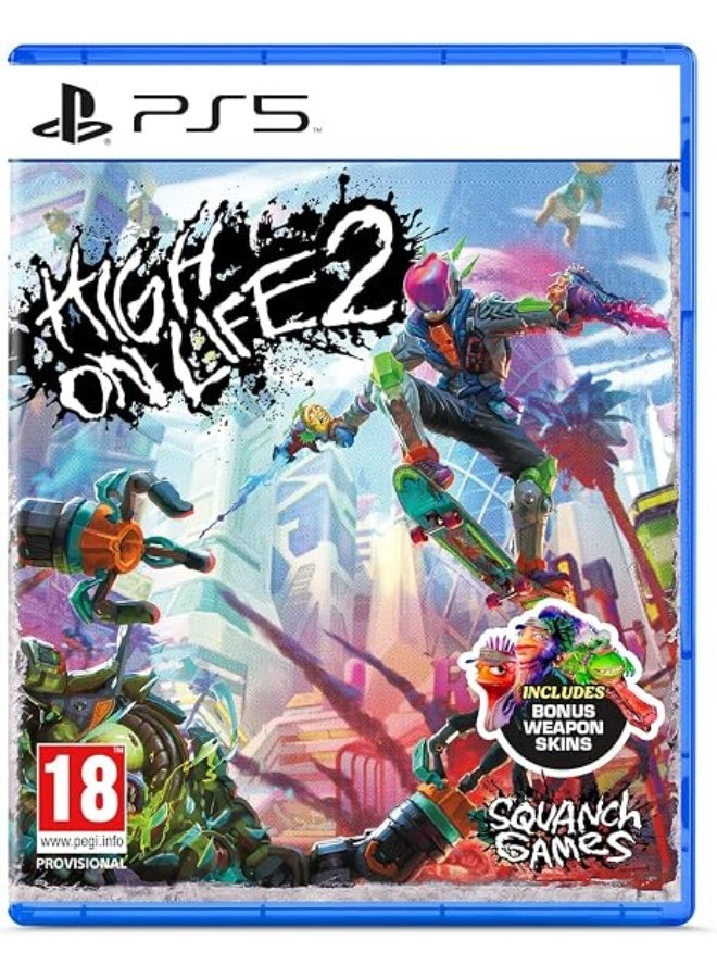 H120 High On Life 2 for PS5 - PlayStation 5 - New Original - Image 1