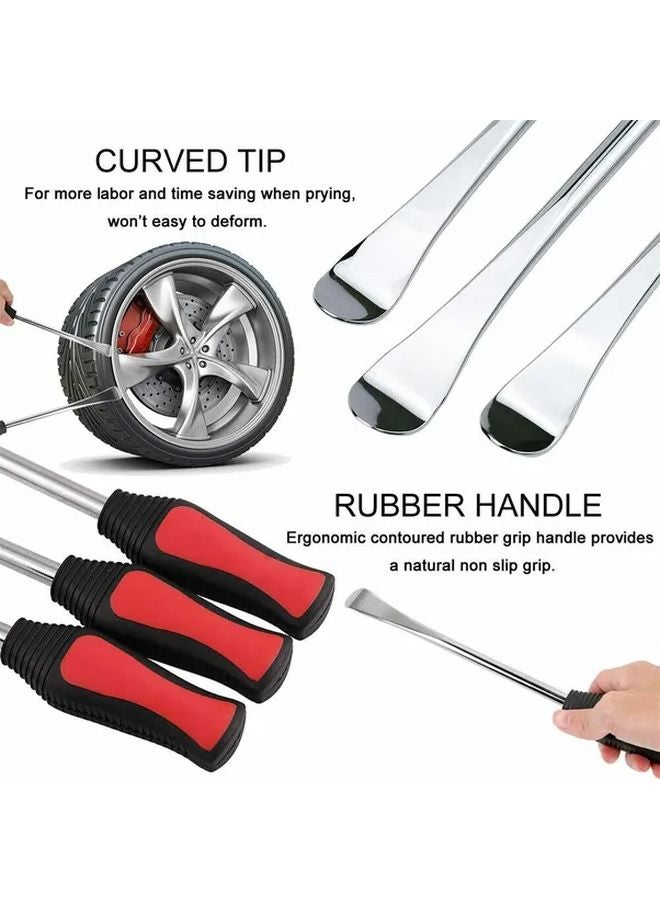 12pcs Tire Lever Tool Kit With Wheel Rim Protectors For Motorcycle Dirt Bike Lawn Mower - Image 5