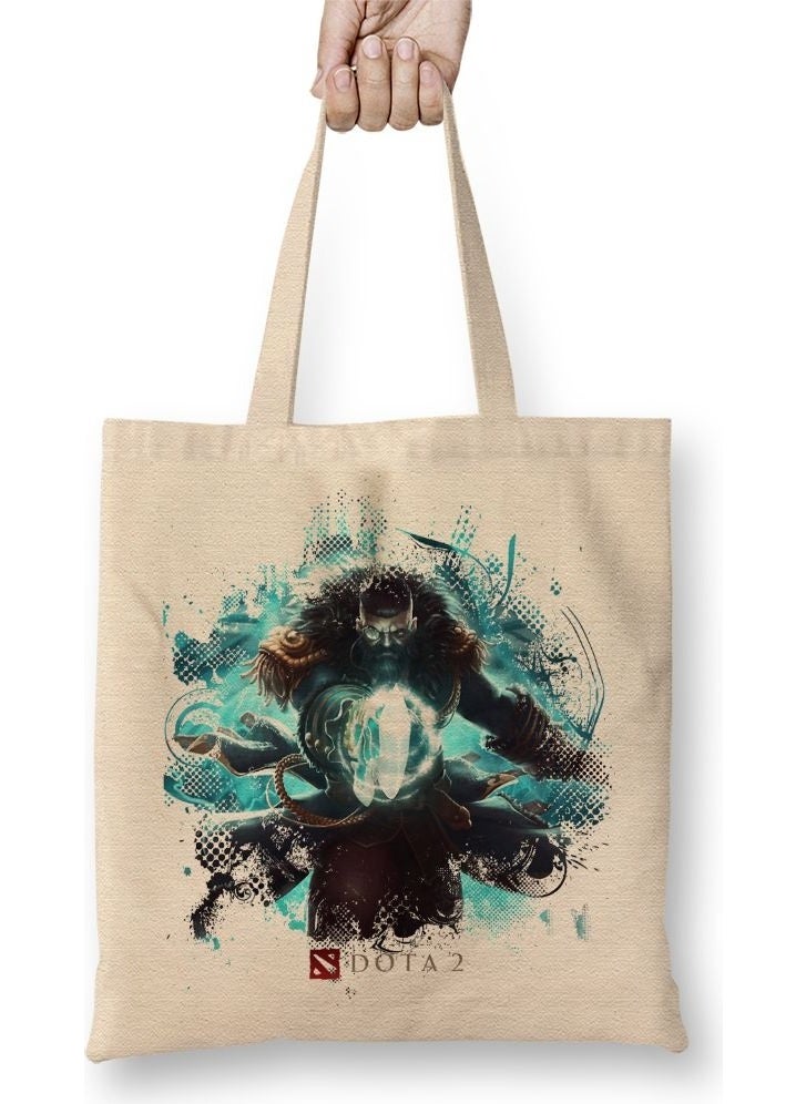 Baskı Dükkanı Print Shop Dota 2 Admiral Kunkka Tote Bag Long Handle 