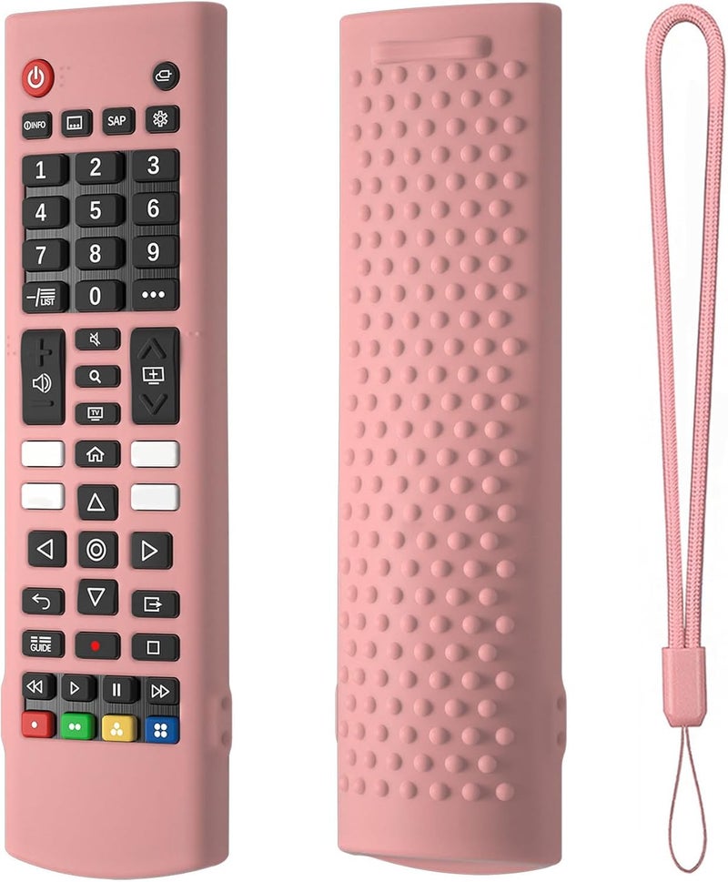 Silicone Cover for AKB76040302 Television Remote Washable AntiDrops Protective Sleeve Easily Maintenance Water Washable - Image 1