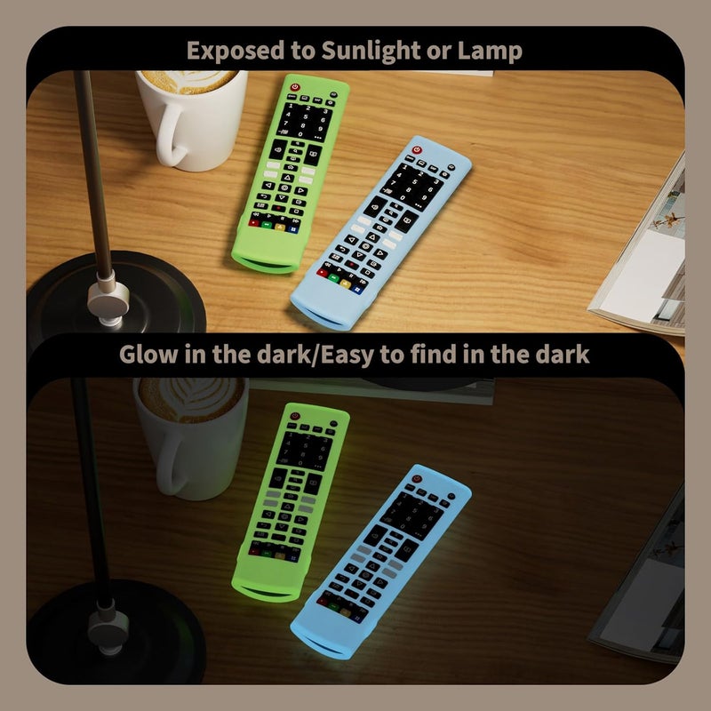 Silicone Cover for AKB76040302 Television Remote Washable AntiDrops Protective Sleeve Easily Maintenance Water Washable - Image 3