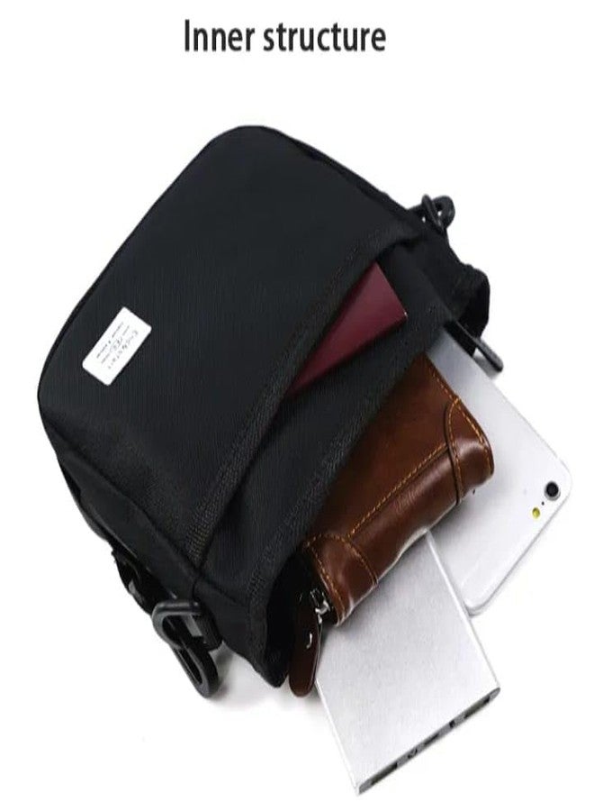 VERSATTA Minimalist Crossbody bags for Women with RFID Blocking,Water resistant Unisex Travel Sling bag with Adjustable Strap,Small Messenger Satchel bag, Lightweight Cross body Small Men shoulder Bag - Image 4