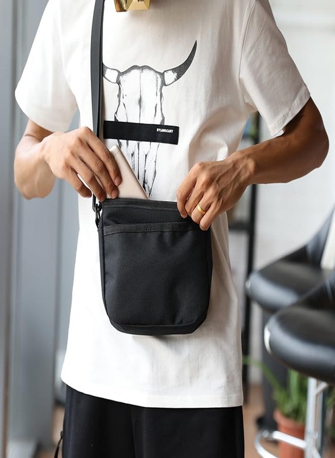 VERSATTA Minimalist Crossbody bags for Women with RFID Blocking,Water resistant Unisex Travel Sling bag with Adjustable Strap,Small Messenger Satchel bag, Lightweight Cross body Small Men shoulder Bag - Image 2
