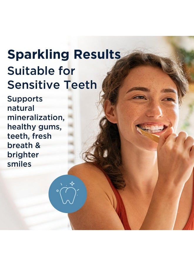 designs for health - Periobiotic Silver Hydroxyapatite Toothpaste - Fluoride Free Toothpaste With Oral Probiotics With Whitening Hydroxyapatite - Supports Gum Health & Remineralization (4Oz Mint) - Image 1