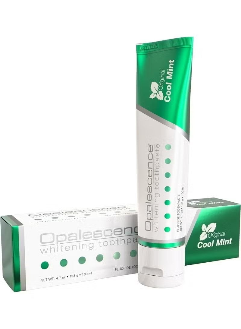 Teeth Whitening Toothpaste Pack of 1 Fluoride Oral Care 4.7 Oz 100ml Cool Mint