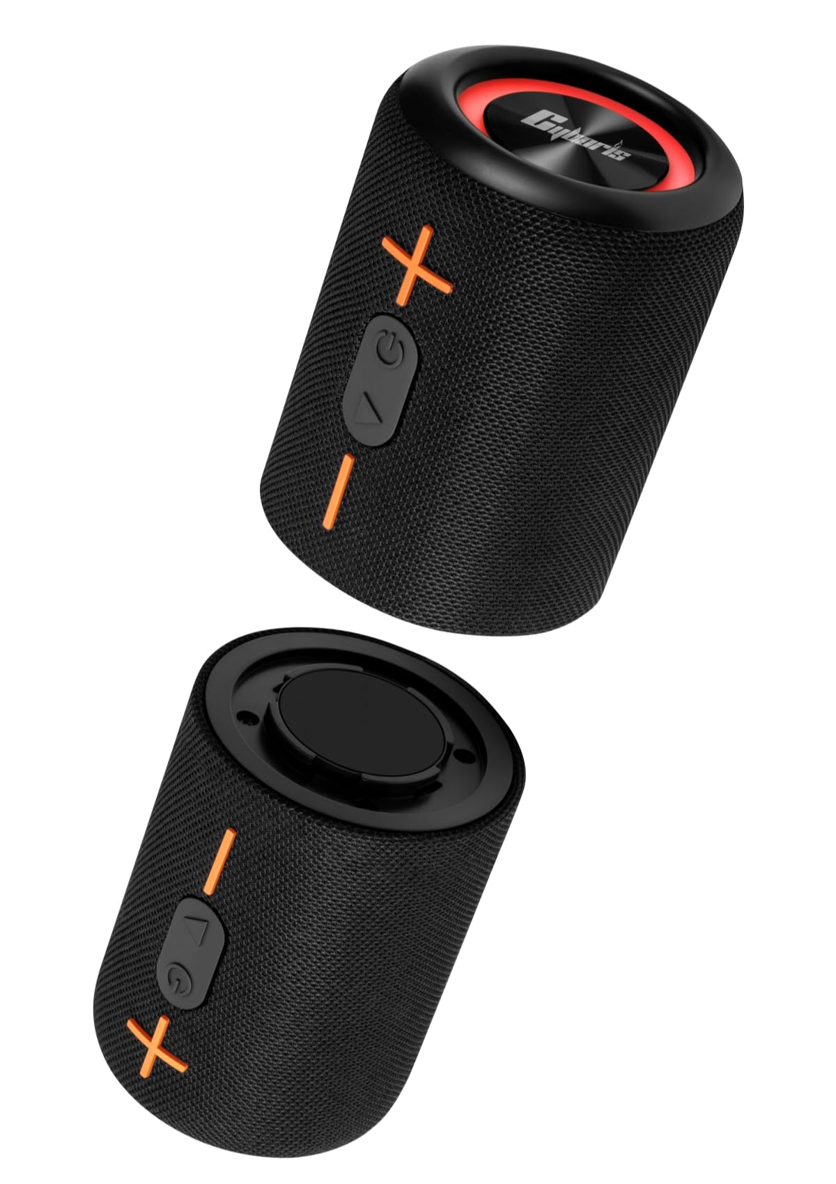 Cyboris CYBORIS 2 in 1 Portable Splittable Bluetooth Speaker Waterproof ...