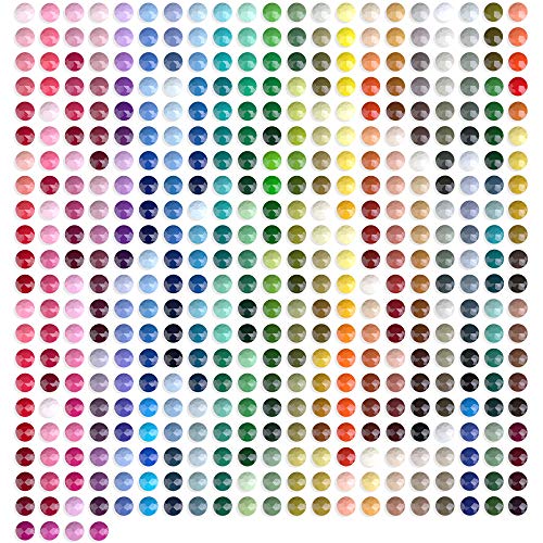 ARTDOT Beads for Diamond Painting Accessories, 89000 Pieces 445 Colors Round Beads Sparkle Rhinestones for Nails Diamond Art Crafts (200 pcs per Bag) - Image 1