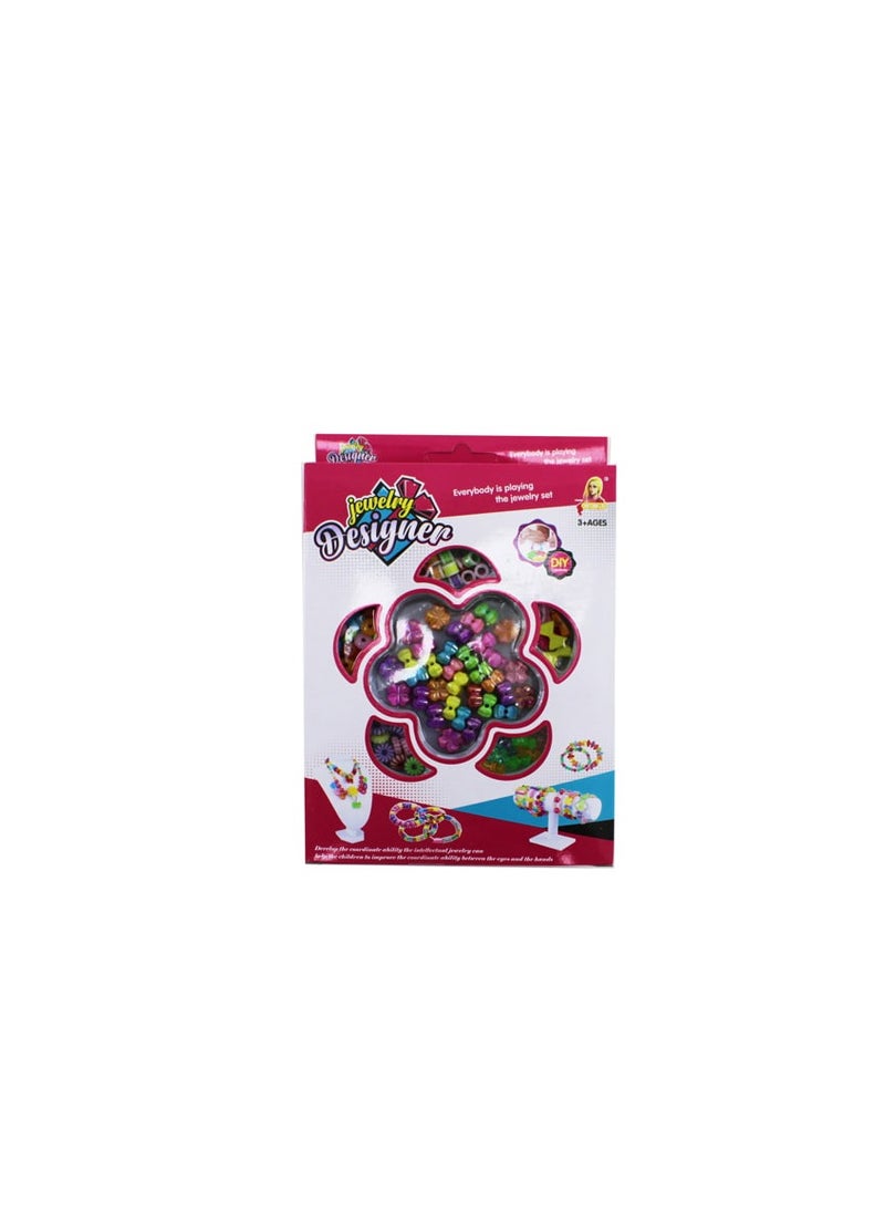 AL QADAH Plastic Beach Necklace Beauty Set for Kids Ages 3+ Sparkling Fun Under the Sun  - Image 3