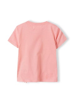 MINOTI Kids Girls Tie Front T-Shirt  - Image 3