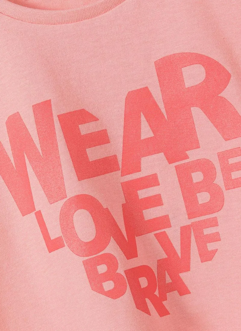 مينوتي Kids Girls Tie Front T-Shirt