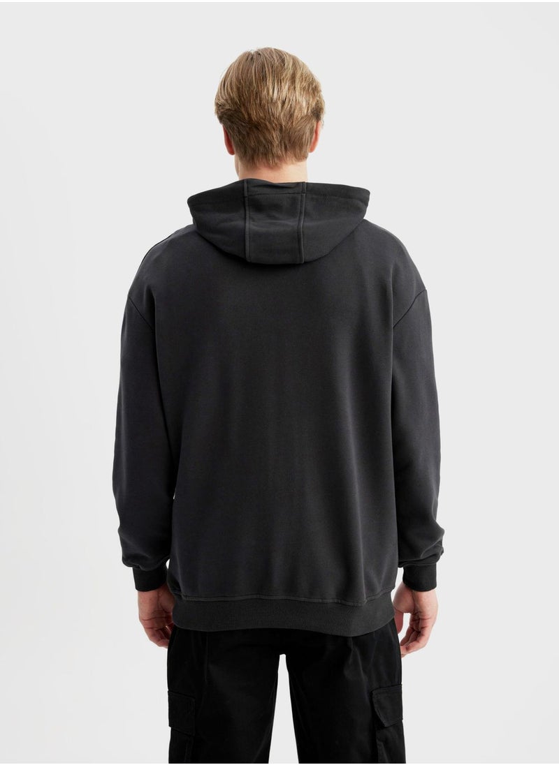 DeFacto Man Licensed Tupac Shakur(Supplier) Boxy Fit Sweat Shirt  - Image 2