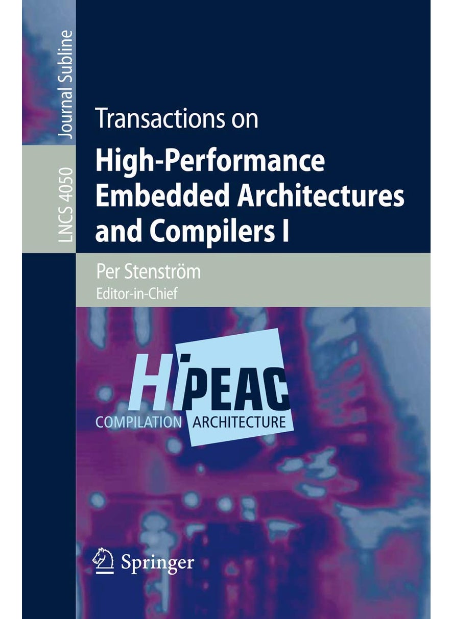 Transactions on High-Performance Embedded Architectures and Compilers I 