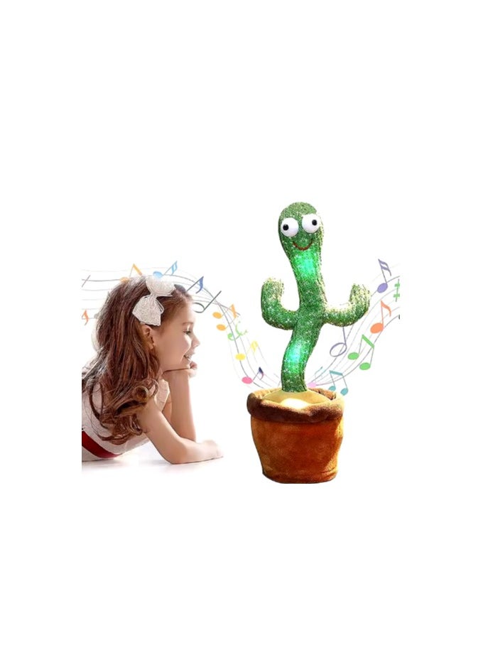 TOY GARDEN Dancing Cactus Toy Plush Electronic Toy  - Image 2