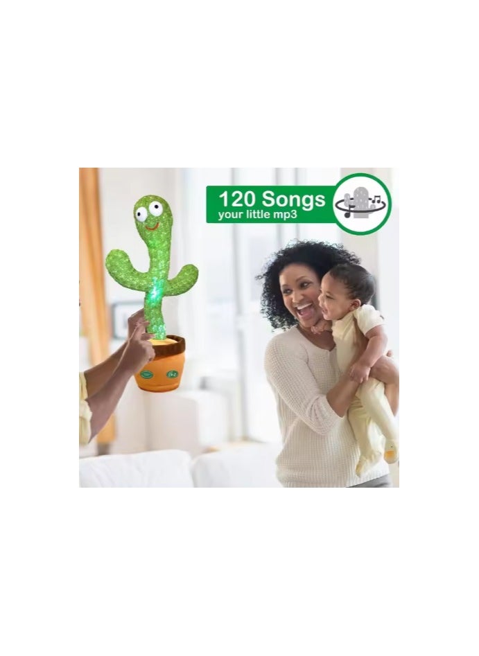 TOY GARDEN Dancing Cactus Toy Plush Electronic Toy  - Image 4