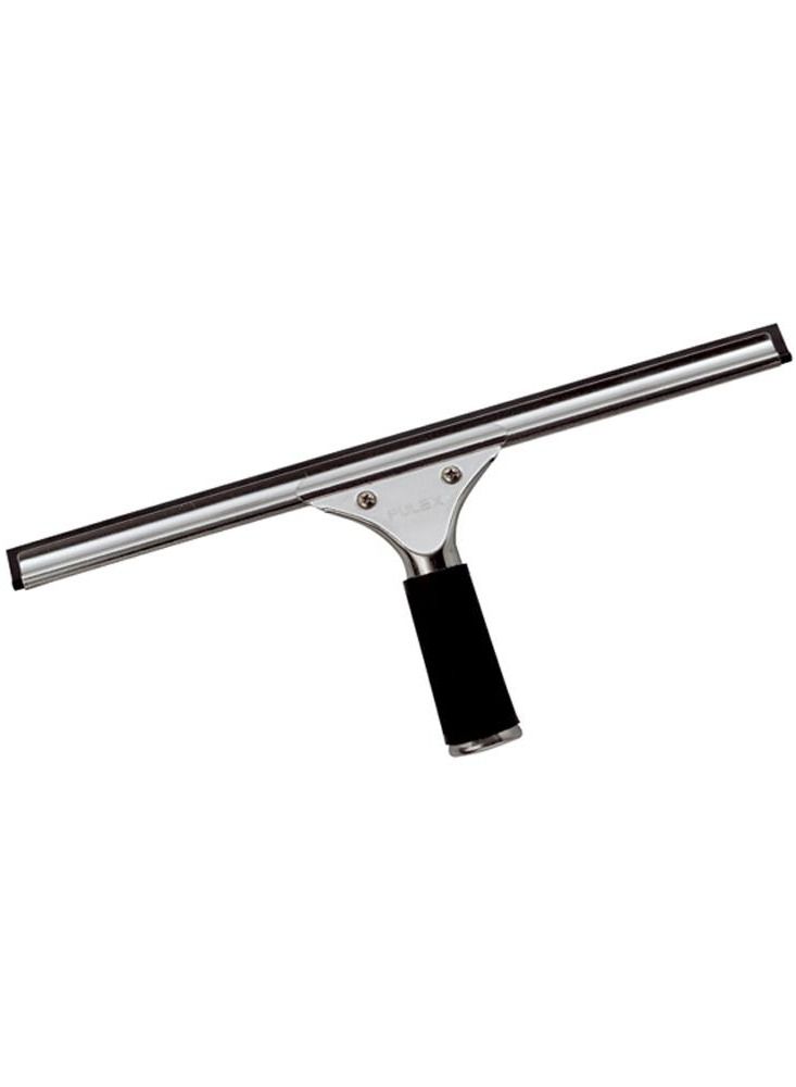 AKC Stainless Steel Glass Wiper with Premium Rubber | 35 cm