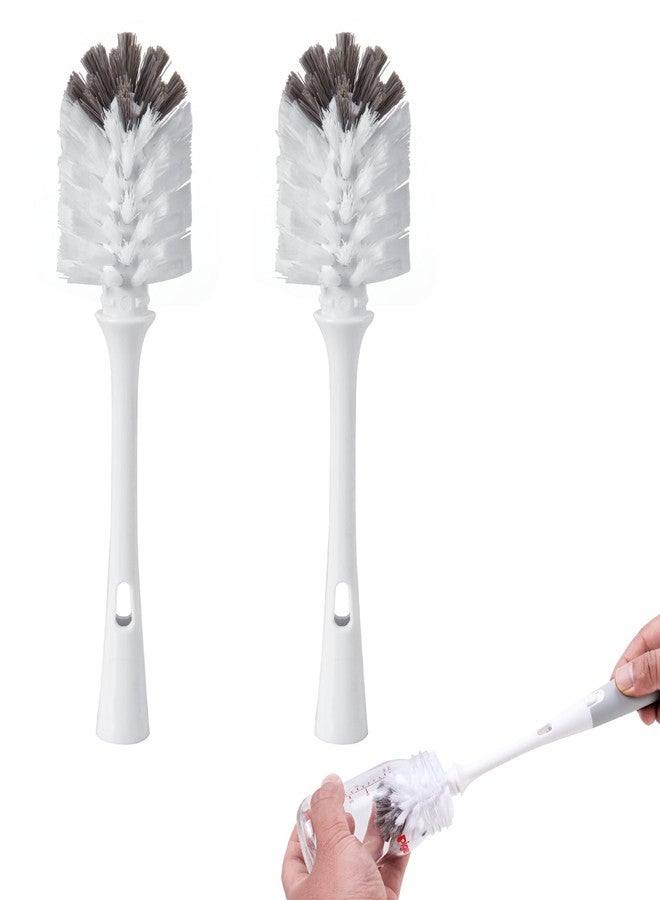 UXIETIN Bottle Brush Replacement Head Compatible with OXO,Flexible Dish Brush Refill Head Compatible with OXO,2PCS - Image 1