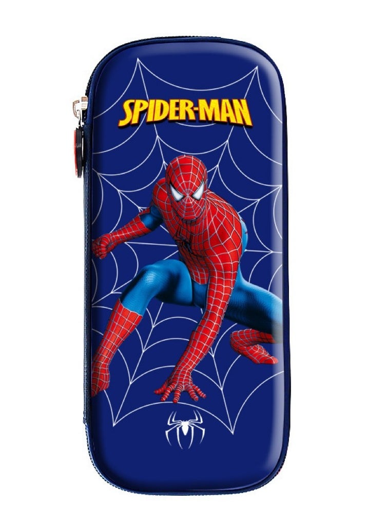 EHOME Spider-Man Large Capacity Multifunctional Double-Sided Pencil Case  blue  - Image 1