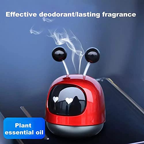 JIALTO Car Dashboard Decoration Items - Stylish with Cute Car Decoration to Relieve Driving Fatigue - Durable and Portable Car /,Home/Office (Red) - Image 3