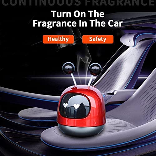 JIALTO Car Dashboard Decoration Items - Stylish with Cute Car Decoration to Relieve Driving Fatigue - Durable and Portable Car /,Home/Office (Red) - Image 2