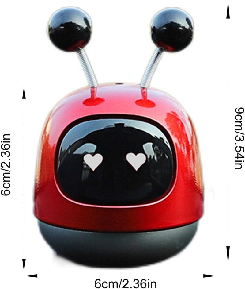 JIALTO Car Dashboard Decoration Items - Stylish with Cute Car Decoration to Relieve Driving Fatigue - Durable and Portable Car /,Home/Office (Red) - Image 5