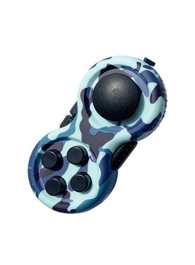 Livyu life LIVYU LIFE Fidget Pad Fidget Focus Toy with 8-Fidget Functions and Lanyard - Perfect for Relieving Stress (Cameo Blue) - Image 1