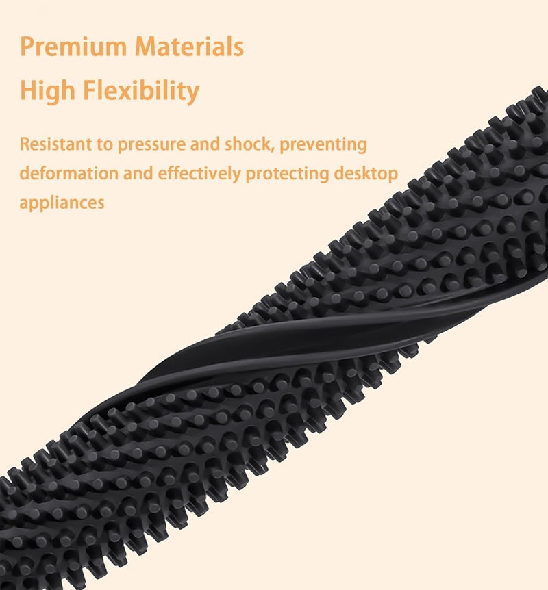 GoodTool Rubber Bar, Coffee Coasters, PVC Anti-slip Heat Insulation Mat, Suitable for Coffee, Bar, Restaurants and Home, Dish Drying Countertop Mat (30 * 15cm) - Image 2