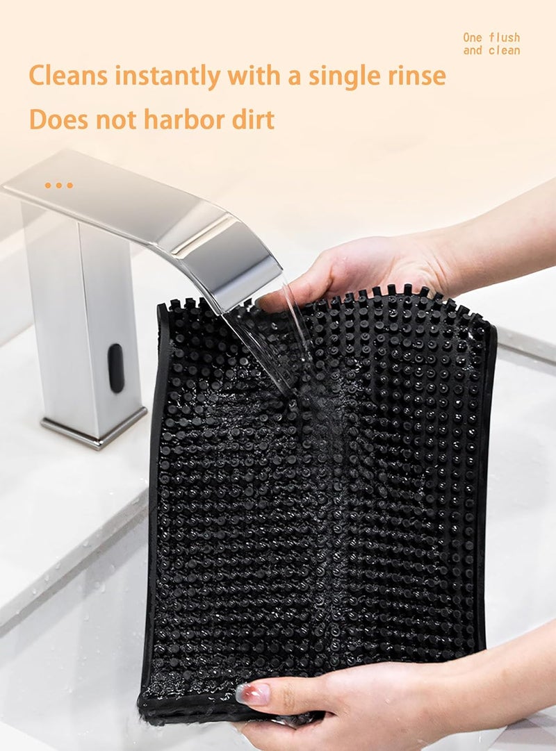 GoodTool Rubber Bar, Coffee Coasters, PVC Anti-slip Heat Insulation Mat, Suitable for Coffee, Bar, Restaurants and Home, Dish Drying Countertop Mat (30 * 15cm) - Image 5
